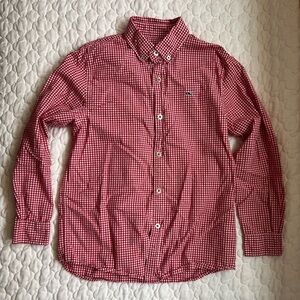 Boys Vineyard Vines Gingham Shirt